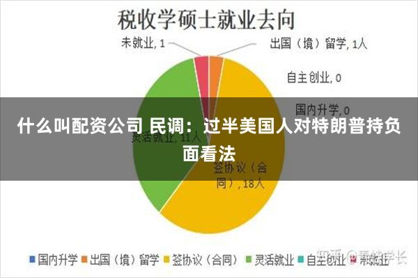 什么叫配资公司 民调：过半美国人对特朗普持负面看法